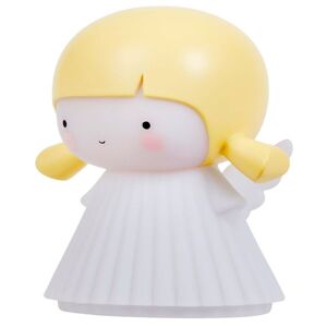 A Little Lovely Company Lampe - 13 Cm - Angel - Hvid - A Little Lovely Company - Onesize - Natlampe