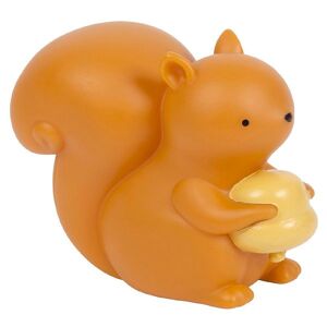 A Little Lovely Company Lampe - 12,5 Cm - Squirrel - Lysebrun - A Little Lovely Company - Onesize - Natlampe