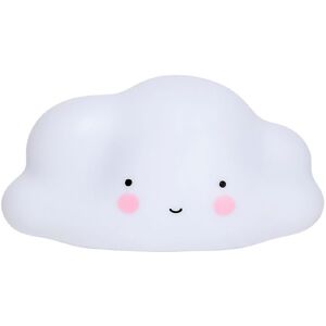 A Little Lovely Company Natlampe - 24,5 Cm - Cloud - Hvid - A Little Lovely Company - Onesize - Natlampe