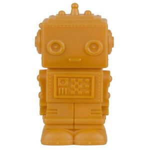 A Little Lovely Company Lampe - 14 Cm - Robot - Aztec Gold - A Little Lovely Company - Onesize - Natlampe