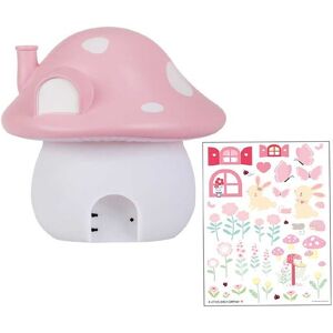 A Little Lovely Company Natlampe - Mushroom - 19 Cm - Faries - A Little Lovely Company - Onesize - Natlampe