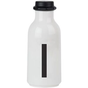 Design Letters Drikkeflaske - 500 Ml - Hvid M. I - Design Letters - Onesize - Drikkedunk