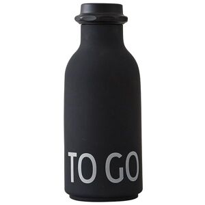 Design Letters Drikkeflaske - 500 Ml - Sort M. To Go - Design Letters - Onesize - Drikkedunk