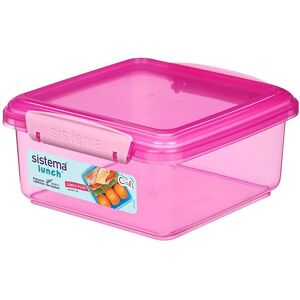 Sistema Madkasse - Lunch Plus - 1,2 - Pink - Sistema - Onesize - Madkasse