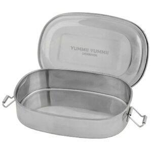 Yummii Yummii Bento Small - 1 Rum - Rustfrit Stål - Yummii Yummii - Onesize - Madkasse