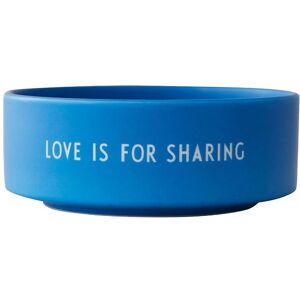 Design Letters Skål - Snack Bowl - Cobalt Blue - Design Letters - Onesize - Skål