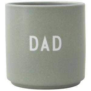 Design Letters Kop - Favourite Cups - Love Dad - Støvet Grøn - Design Letters - Onesize - Kop