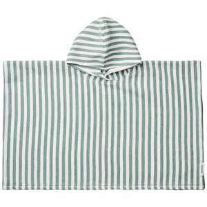 Liewood Badeponcho - Paco - Peppermint/white - Liewood - 1-2 År (80-92) - Badeslag