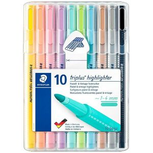 Staedtler Tuscher - 10 Stk. - Overstregningstuscher - Pastel & V - Staedtler - Onesize - Tusch