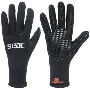 Seac Handsker - Comfort Gloves 3 Mm - Sort - Seac - S - Small - Handsker