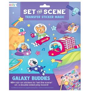 Ooly Klistermærkesæt - Set The Scene - Galaxy Buddies - Ooly - Onesize - Klistermærker