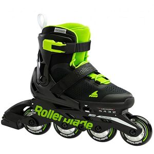 Rollerblade Rulleskøjter - Microblade - Sort/grøn - Rollerblade - 28/32 - Rulleskøjter