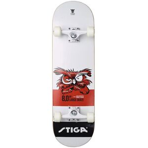 Skateboard - 8.0 - Hvid M. Ugle - Stiga - Onesize - Skateboard