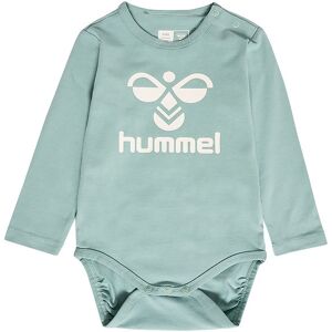 Hummel Body L/æ - Hmlflips - Blue Surf - Hummel - 1 År (80) - Body L/æ