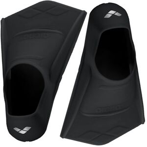 Arena Svømmefødder - Powerfin - Black/silver - Arena - 33/34 - Svømmefødder