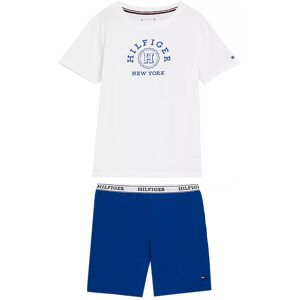 Tommy Hilfiger Nattøj - Blue Anchor/hvid - Tommy Hilfiger - 8-10 År (128-140) - Nattøj 2-Delt