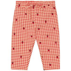 Flöss Bukser - Molly - Berry Gingham - Flöss - 6 År (116) - Bukser - Bomuld