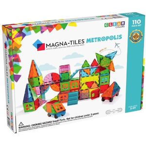 Magna-Tiles Magnetsæt - 110 Dele - Metropolis - Magna-Tiles - Onesize - Magnetlegetøj