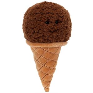 Jellycat Bamse - 18x8 Cm- Irresistible Ice Cream Chocolate - Onesize - Jellycat Bamse