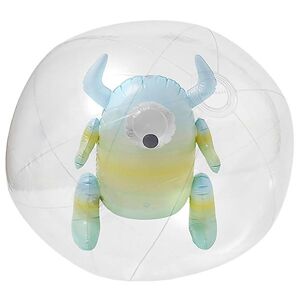 Sunnylife Badebold - 32 Cm - 3d - Monty The Monster - Sunnylife - Onesize - Badebold