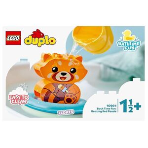 Duplo - Sjov I Badet: Flydende Rød Panda 10964 - 5 Dele - Onesize - Lego® Klodser