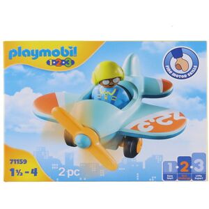 1.2.3 - Flyvemaskine - 71159 - 2 Dele - Playmobil - Onesize - Legetøj