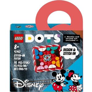 Dots - Mickey Mouse Og Minnie Mouse Påsyningsmærke 41963 - - Lego® - Onesize - Klodser