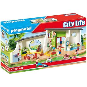 City Life - Børnehaven Regnbue - 70280 - 180 Dele - Playmobil - Onesize - Legetøj