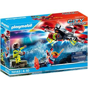 City Action - Skibsredning: Dykkerbjergning Med Rednin - Playmobil - Onesize - Legetøj