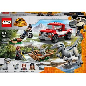 Jurassic World - Blue Og Beta - Velociraptor-Fangst 76946  - Lego® - Onesize - Klodser