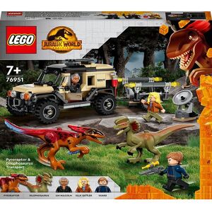 Jurassic World - Pyroraptor & Dilophosaurustransport 76951 - Lego® - Onesize - Klodser