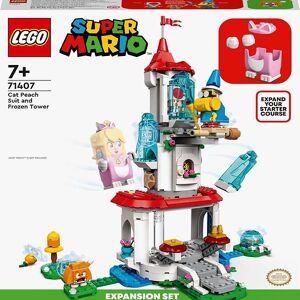 Super Mario - Peach-Kattedragt Og Frosttårn - Udvid. 71407 - Lego® - Onesize - Klodser