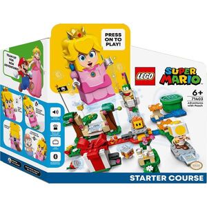 Super Mario - Eventyr Med Peach-Startbane 71403 - 354 Dele - Lego® - Onesize - Klodser