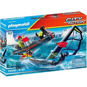 City Action - Skibsredning: Polarsejler Med Gummibåd - - Playmobil - Onesize - Legetøj