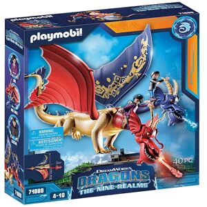 Dragons - The Nine Realms - Wu & Wei With Jun - 71080  - Playmobil - Onesize - Legetøj