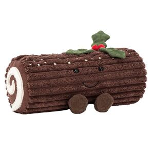 Jellycat Bamse - 21x13 Cm - Amuseable Yule Log - Jellycat - Onesize - Bamse