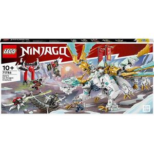 Ninjago - Zanes Isdrage-Væsen 71786 - 2-I-1 - 973 Dele - Lego® - Onesize - Klodser