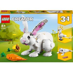 Creator - Hvid Kanin 31133 - 3-I-1 - 258 Dele - Lego® - Onesize - Klodser