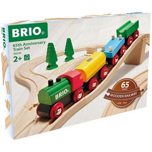 Togbanesæt - 32 Dele - 65th Anniversary 36036 - Brio - Onesize - Tog