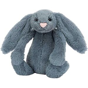 Jellycat Bamse - Small - 18x9 Cm - Bashful Dusky Blue Bunny - Jellycat - Onesize - Bamse