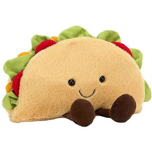 Jellycat Bamse - 17 Cm - Amuseable Taco - Jellycat - Onesize - Bamse