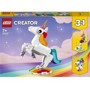 Creator - Magisk Enhjørning 31140 - 3-I-1 - 145 Dele - Lego® - Onesize - Klodser