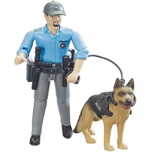 Bruder Figur - Bworld - Politimand M. Politihund - 62150 - Bruder - Onesize - Legetøjsfigur