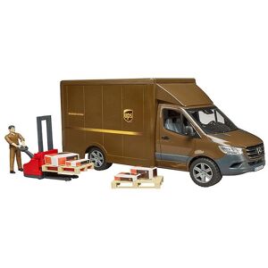 Bruder Bil - Mercedes Benz Sprinter Ups M. Kører - 02678 - Bruder - Onesize - Legetøj