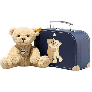 Steiff Bamse - 21 Cm. - Ben Teddy Bear - In Suitcase - Beige - Steiff - Onesize - Bamse