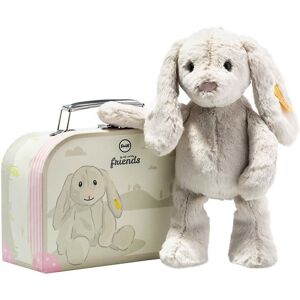 Steiff Bamse - 26 Cm. - Hoppie Rabbit - In Suitcase - Grå - Onesize - Steiff Bamse