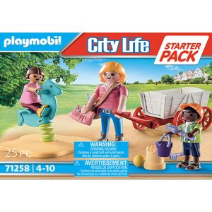 City Life - Starter Pack - 71258 - 25 Dele - Playmobil - Onesize - Legetøj