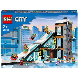 City - Ski- Og Klatrecenter 60366 - 1045 Dele - Lego® - Onesize - Klodser