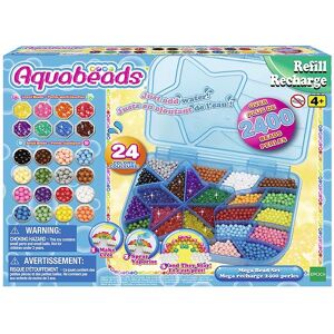 Aquabeads Perler - 2400+ Stk. - Mega Bead Set - Multifarvet - Aquabeads - Onesize - Perler