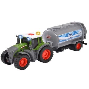 Dickie Toys Traktor - Fendt Milk Machine - Lys/lyd - Dickie Toys - Onesize - Legetøj